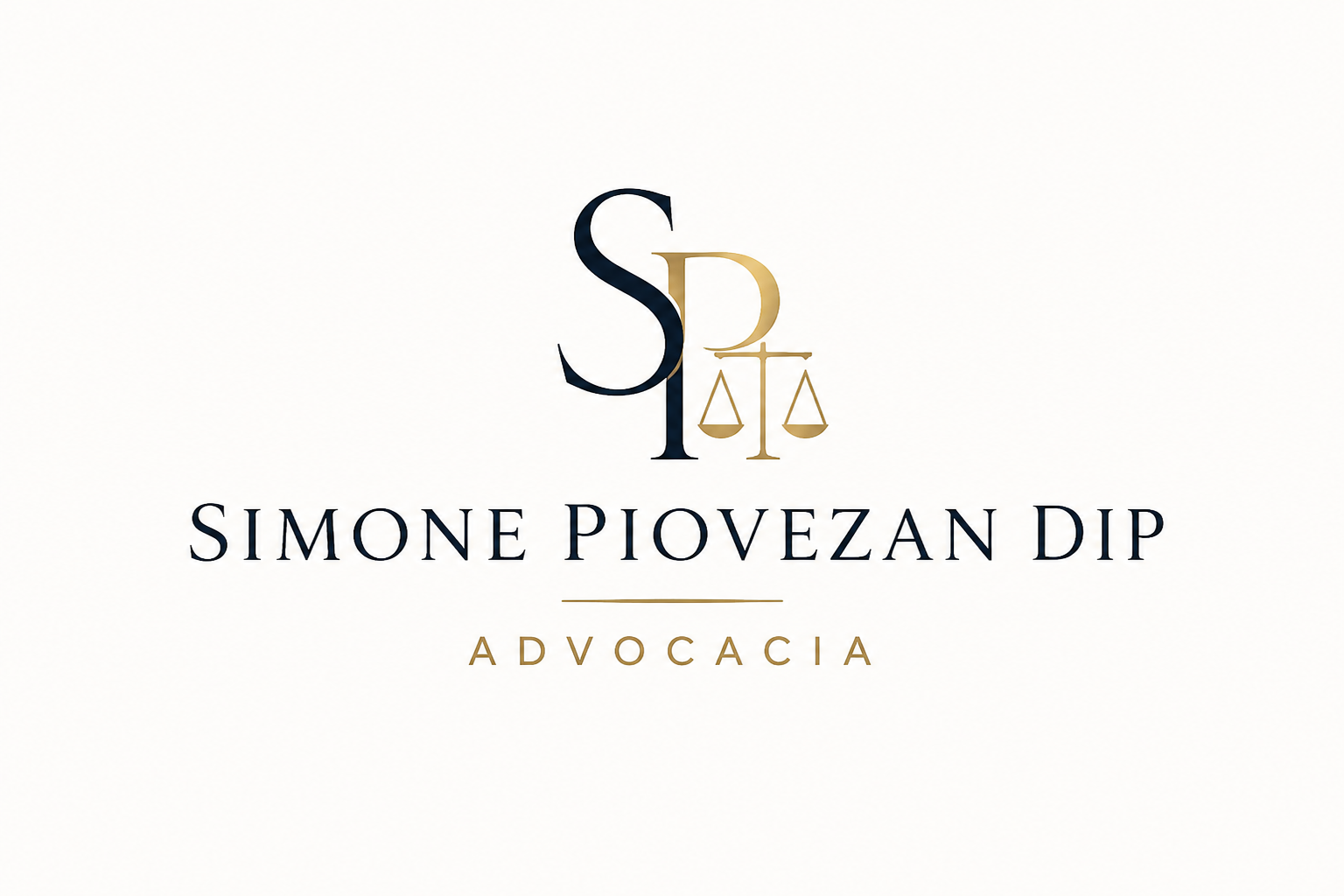 Logotipo Simone Piovezan Dip Advocacia
